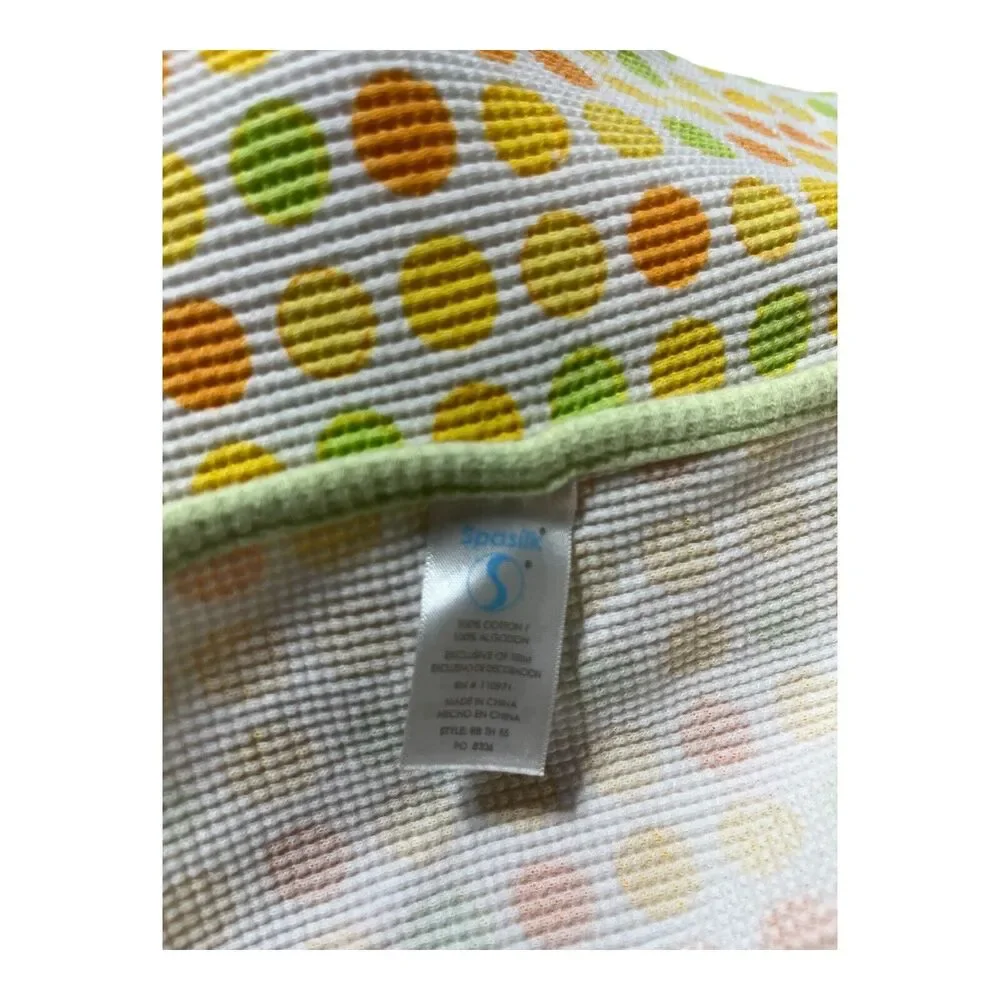 Spasilk green yellow